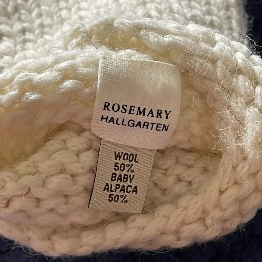 ROSEMARYY HALLGARTEN fingerless mitts